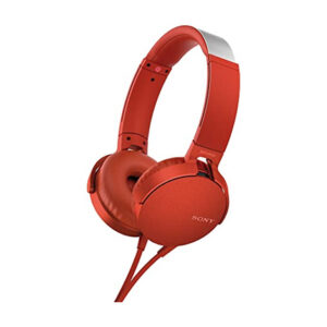 ΑΚΟΥΣΤΙΚΑ SONY ON-EAR HEADPHONES MDR-XB550AP WIRED EXTRA BASS RED